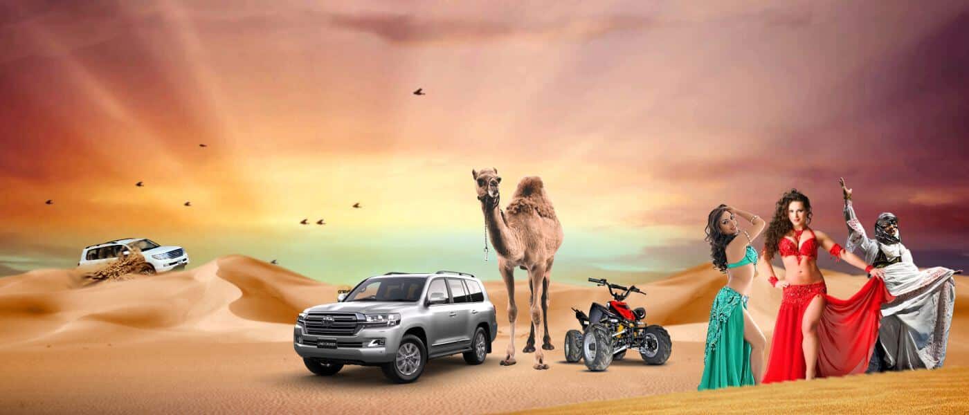 Dubai Evening Desert Safari Tours with BBQ