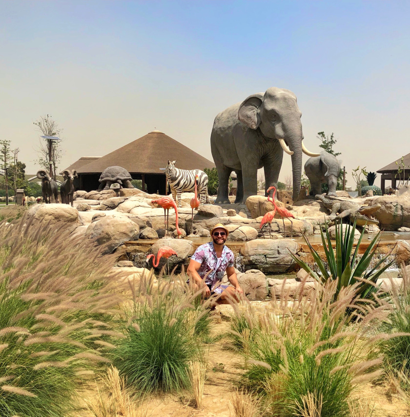desert safari dubai zoo